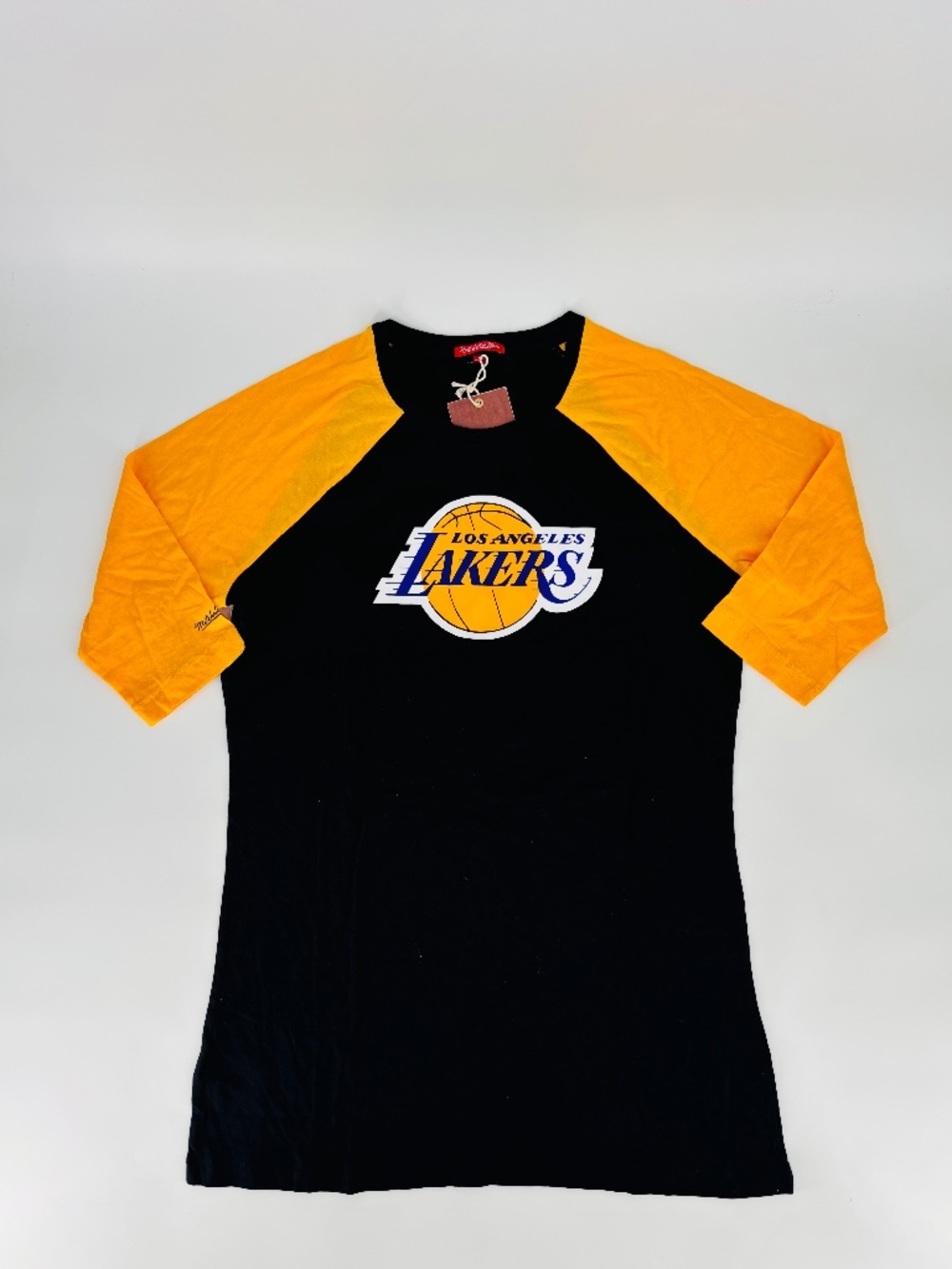 NWT Mitchell & Ness Women's LA Lakers Black/Gold NBA T-Shirt Dress